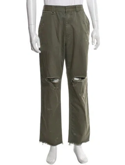 Pre-owned Paly Hollywood Cargo Pants In Green