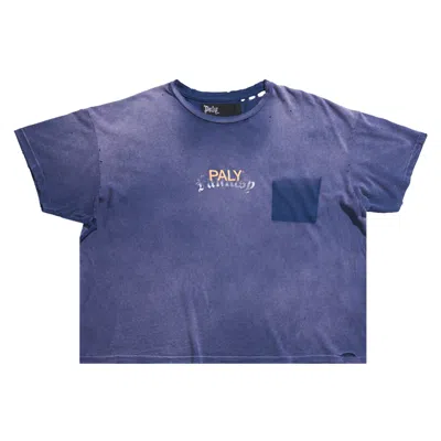 Pre-owned Paly Hollywood Core Logo Tee 'navy' | Blue | Men's Size L