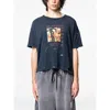 Paly Hollywood Cotton T Shirts In Blue