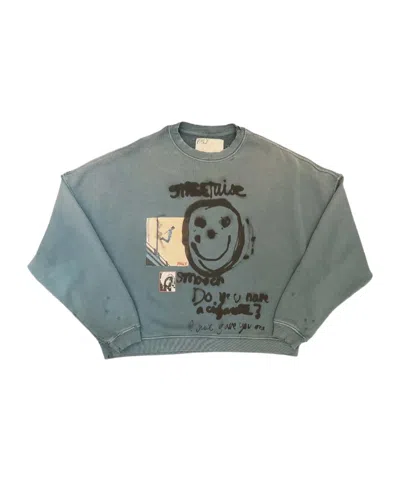 Paly Hollywood Crew Neck Sweatshirt In Gray