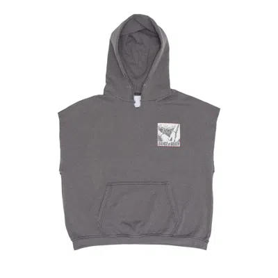 Pre-owned Paly Hollywood Dr. Cut Off Hoodie 'brown' | Men's Size 108.5