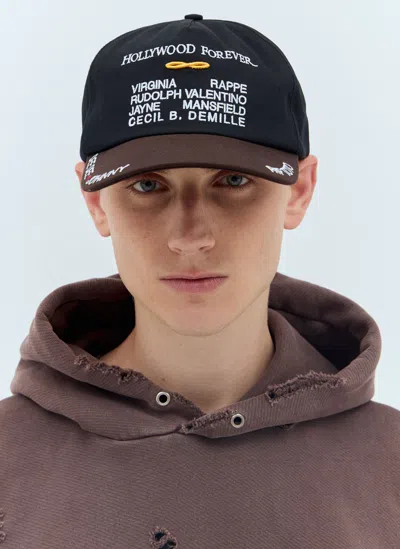 Paly Hollywood Forever Baseball Cap In Black