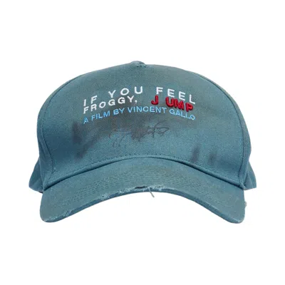 Pre-owned Paly Hollywood Gallo 5 Panel Hat 'teal' | Men's Size Onesize In Blue