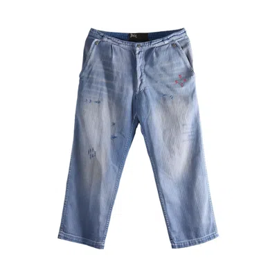 Pre-owned Paly Hollywood Holy City Work Pant 'blue' | Men's Size 34