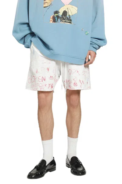 Paly Hollywood Joshua Tree Sweatshorts In White