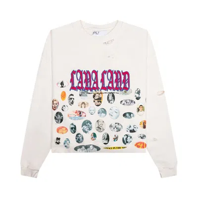 Pre-owned Paly Hollywood Lana Land Crewneck 'vintage White' | Men's Size Xl/2xl