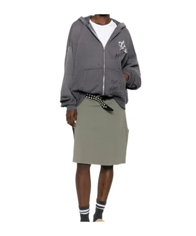Paly Hollywood Long-sleeve Sweatshirt In Gray