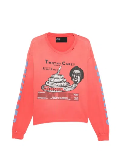 Paly Hollywood Long-sleeve T-shirt In Pink