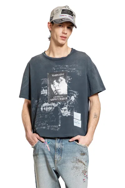 Paly Hollywood Cotton T Shirts In Gray