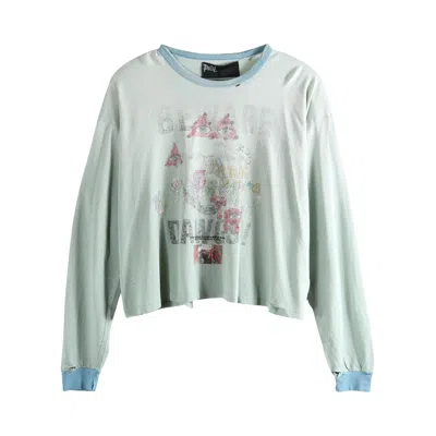 Pre-owned Paly Hollywood Mstr Me Tonal Long-sleeve Tee 'baby Blue' | Men's Size M