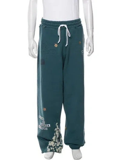 Pre-owned Paly Hollywood My Dream Graphic Print Lounge Bottoms In Multi