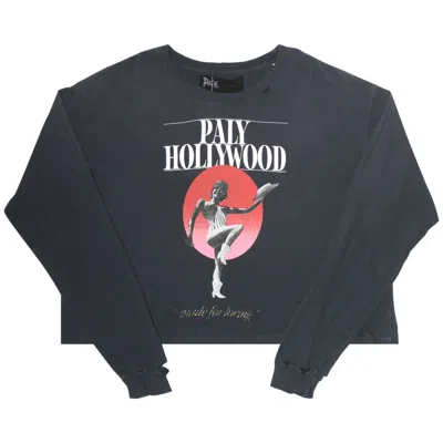 Pre-owned Paly Hollywood Myra Breckenridge Long-sleeve Tee 'vintage Black' | Men's Size M