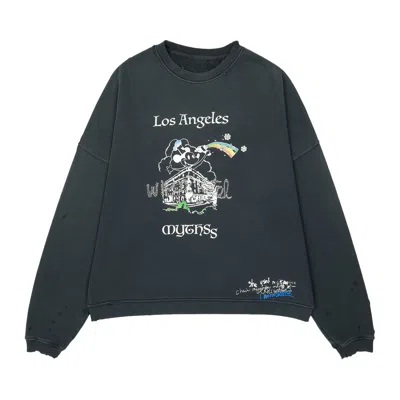 Pre-owned Paly Hollywood Mythss Crewneck 'black' | Men's Size Xs/s