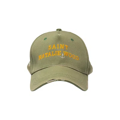 Pre-owned Paly Hollywood Saint Natalie Wood Hat 'green' | Men's Size Onesize