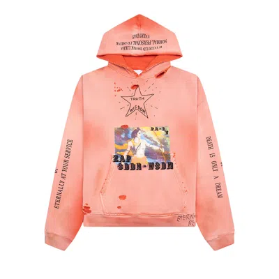 Pre-owned Paly Hollywood Sddn Wsdm Hooded Sweatshirt 'orange' | Men's Size Xs/s