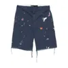 Paly Hollywood Man Blue Shorts & Skirts In Blue