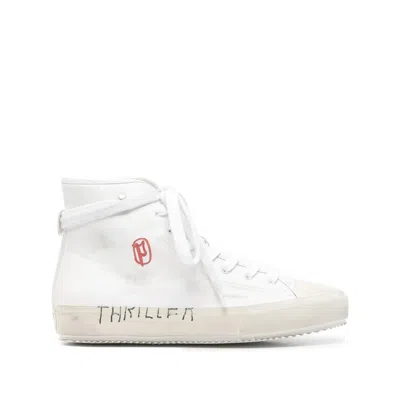 Paly Hollywood High-top Graphic Sneakers In White