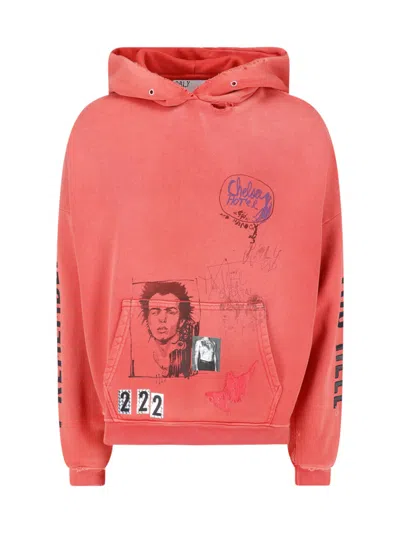 Paly Hoodie "chelsea Hotel" In Pink