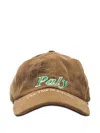 Paly Logo-embroidered Cap In Green