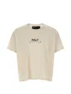 Paly Core Logo T-shirt Beige In Neutral