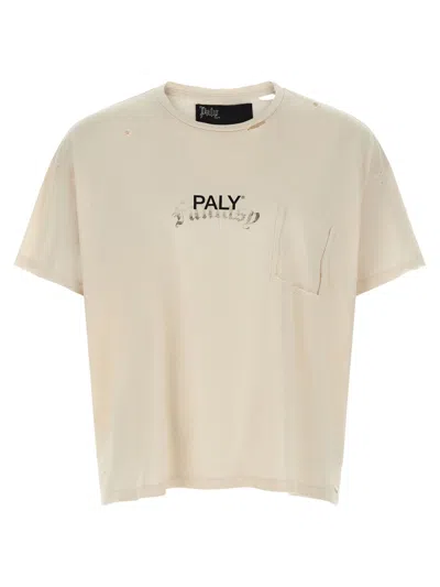Paly Logo T-shirt In Neutral