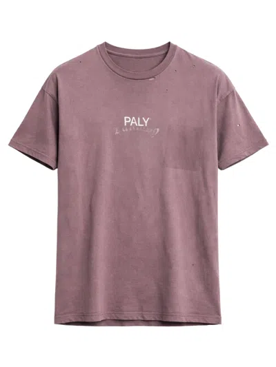 Paly Logo T-shirt In Pink