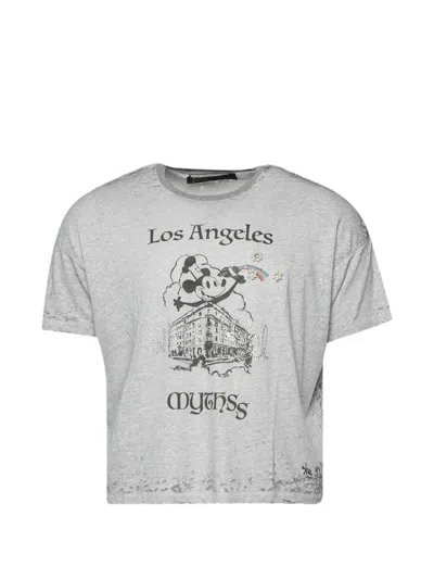 Paly Mythss Graphic-print Embellished T-shirt In Multi