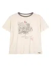 Paly Printed T-shirt In Neutral