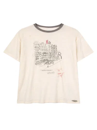 Paly Printed T-shirt In Neutral