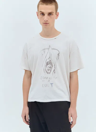 Paly Sobriety T-shirt In Off White