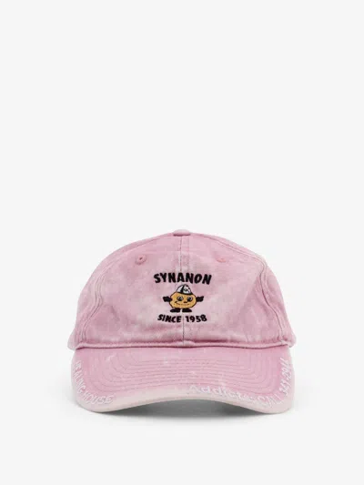Paly Synanon Low Profile Cotton Hat In Pink
