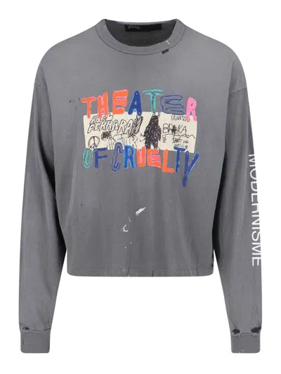 Paly T-shirt In Gray