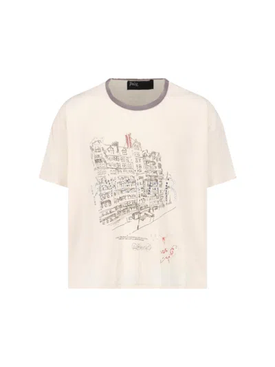 Paly T-shirt "chelsea Hotel" In White