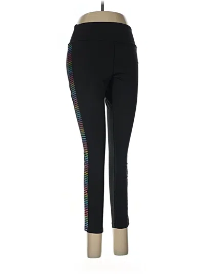 Pre-owned Pam & Gela Active Pants In Black