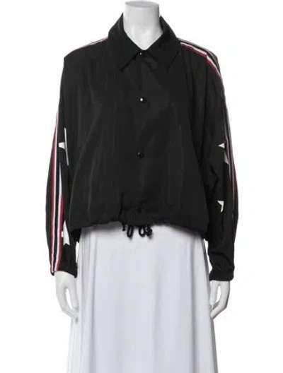 Pre-owned Pam & Gela Bomber Jacket In Blue
