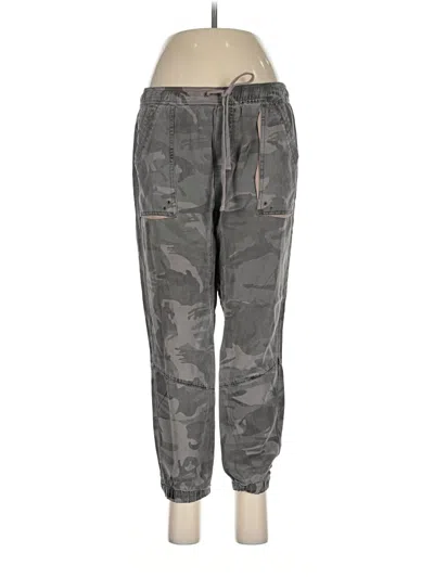 Pre-owned Pam & Gela Cargo Pants In Gray