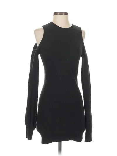 Pre-owned Pam & Gela Casual Dress In Black