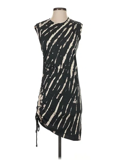 Pre-owned Pam & Gela Casual Dress In Black