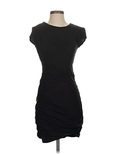 Pre-owned Pam & Gela Casual Dress In Black