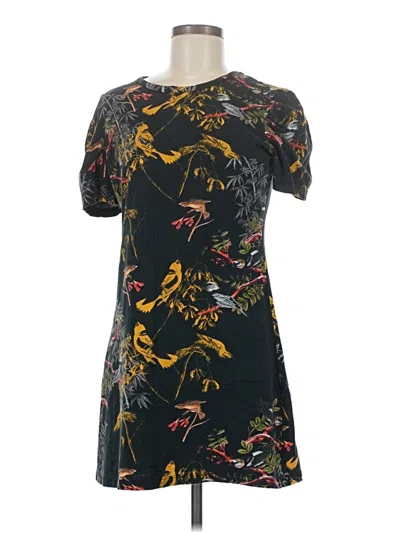Pre-owned Pam & Gela Casual Dress In Black