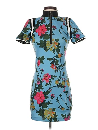 Pre-owned Pam & Gela Casual Dress In Blue