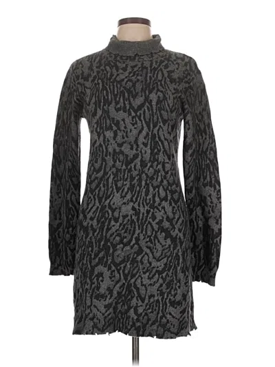 Pre-owned Pam & Gela Casual Dress In Gray