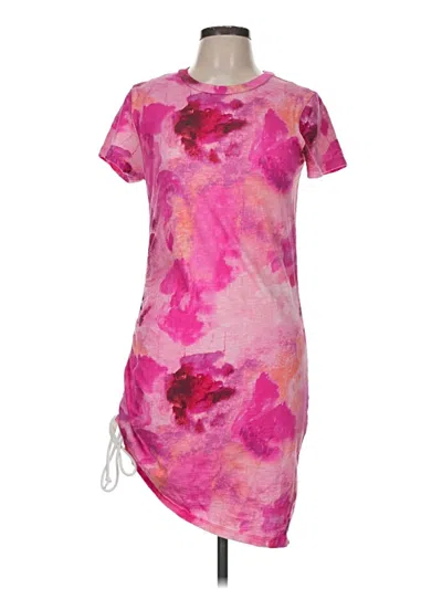 Pre-owned Pam & Gela Casual Dress In Pink