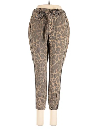 Pre-owned Pam & Gela Casual Pants In Brown