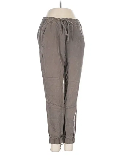 Pre-owned Pam & Gela Casual Pants In Gray