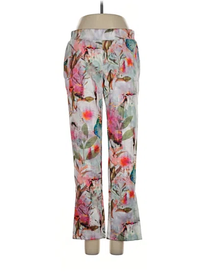 Pre-owned Pam & Gela Casual Pants In Silver