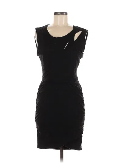 Pre-owned Pam & Gela Cocktail Dress In Black