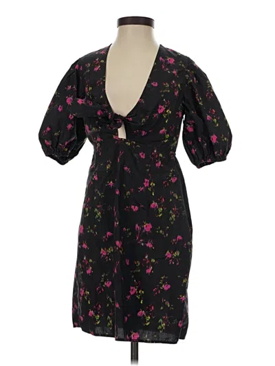 Pre-owned Pam & Gela Cocktail Dress In Black