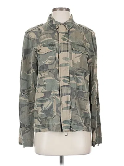 Pre-owned Pam & Gela Jacket In Green