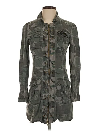 Pre-owned Pam & Gela Jacket In Green